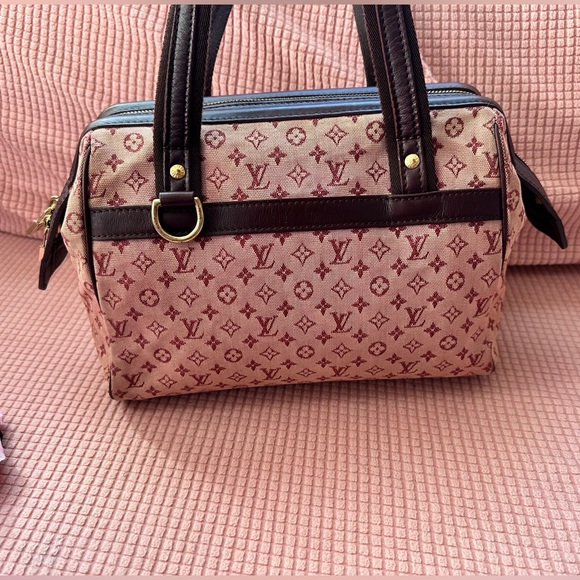 Louis Vuitton Red Josephine PM Handbag - SR0082 🌺 - Picture 2 of 15